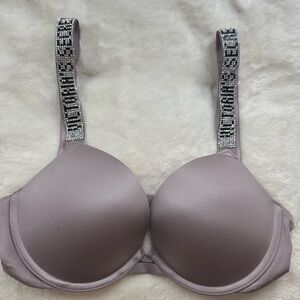 Victoria's Secret push up rhinestone bra